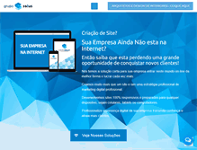 Tablet Screenshot of gruposolus.com.br